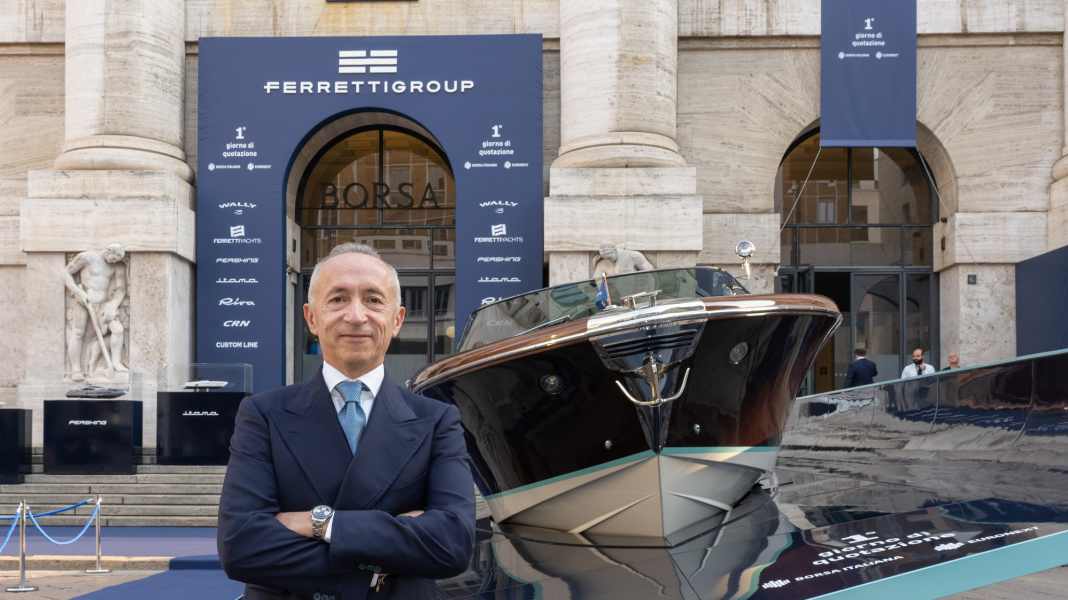 Shipyard news: Ferretti enters the European market with dual listing