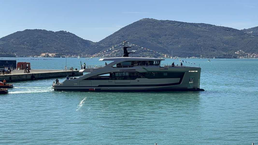 Seamore 34: Launch of the first Antonini Navi from La Spezia