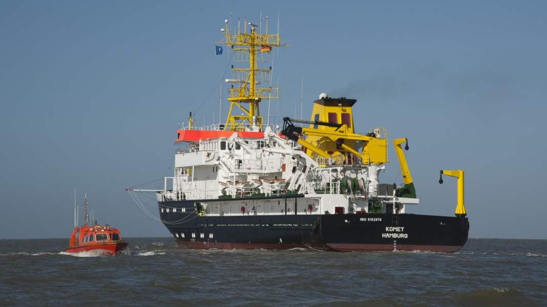 Sustainability at sea: "Komet" has been carrying out surveying work for 25 years