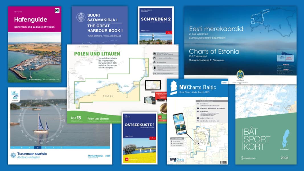 Baltic Sea: current cruising literature at a glance