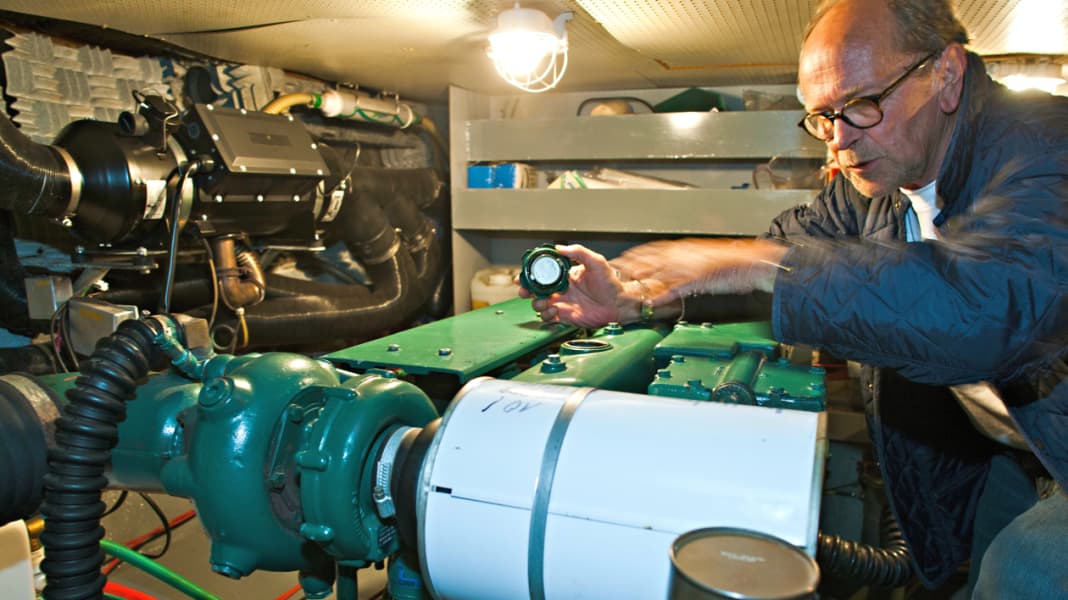 ADAC boat check on the test bench