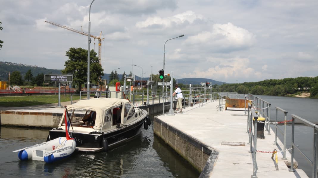 Bootsschleuse Trier mit neuer Technik