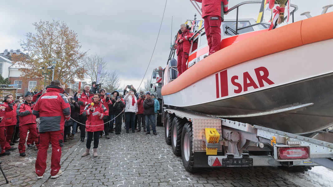 Seenotretter: New type of boat for the Wustrow station