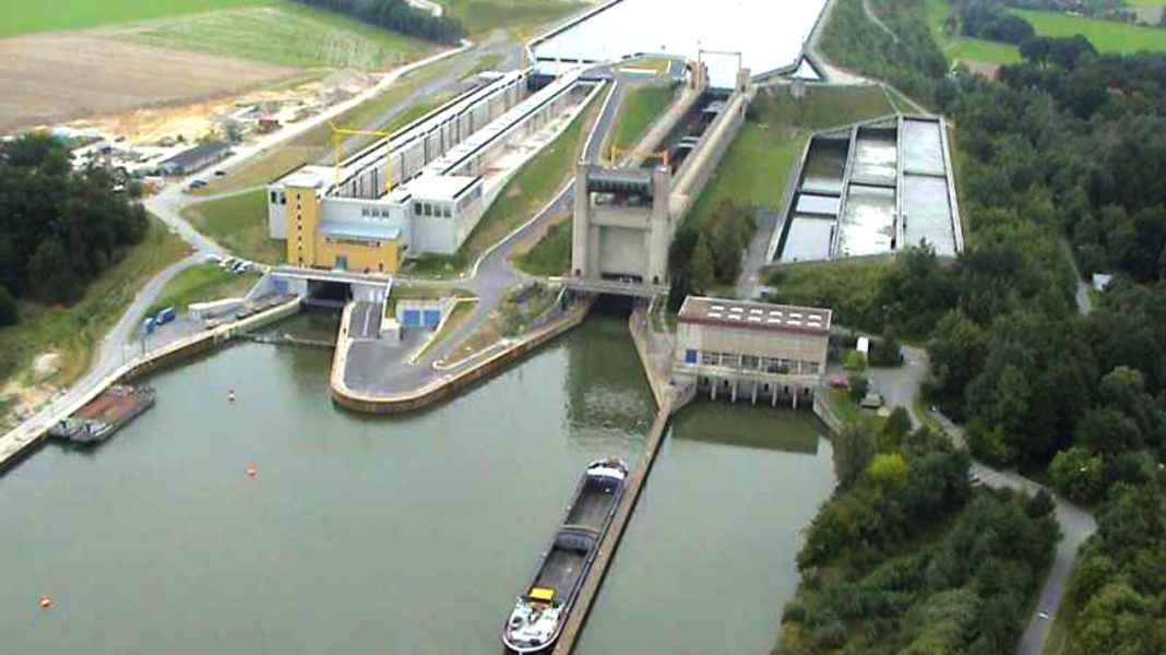 Rekordzahlen auf dem Mittellandkanal