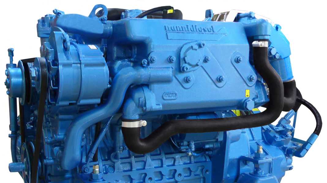 Dieselmotor: Nanni N4.80 - Vierventiltechnik und Turbolader