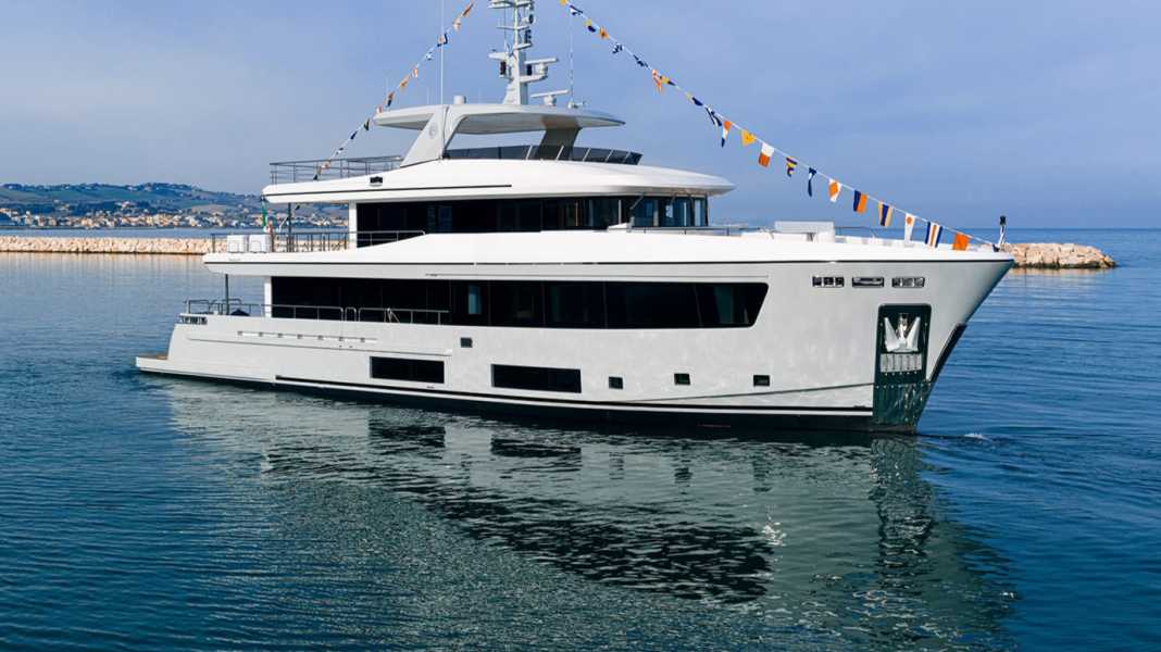 Launch bei Cantiere delle Marche: Vorhang auf für Nauta Air 108 “Tartaruga”