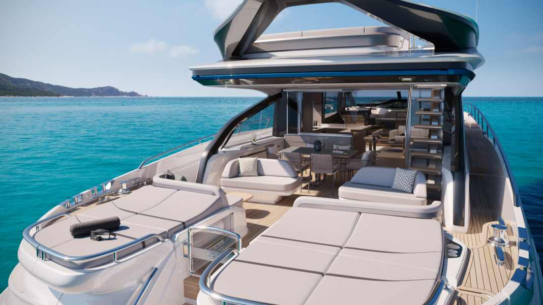 S-Class with a crown: Princess celebrates new flagship S80