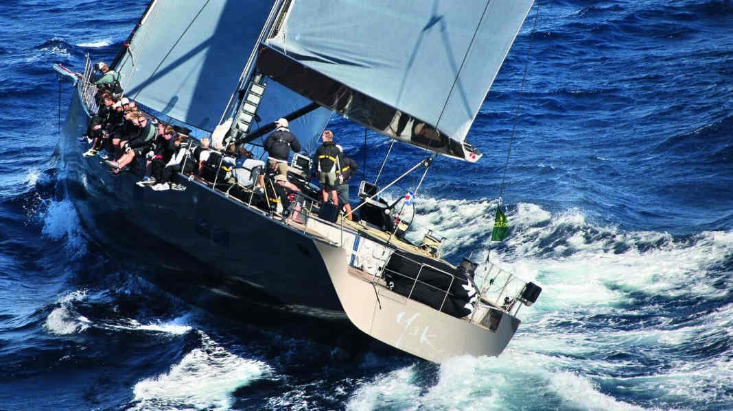 Black gold: 3Di sails electrify the maxi scene.