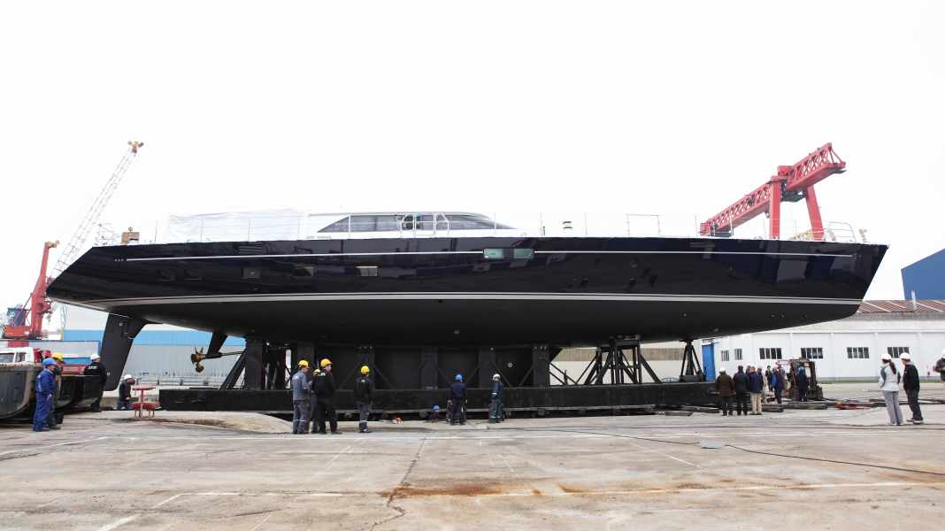 Perini Navi ließ "State of Grace" zu Wasser