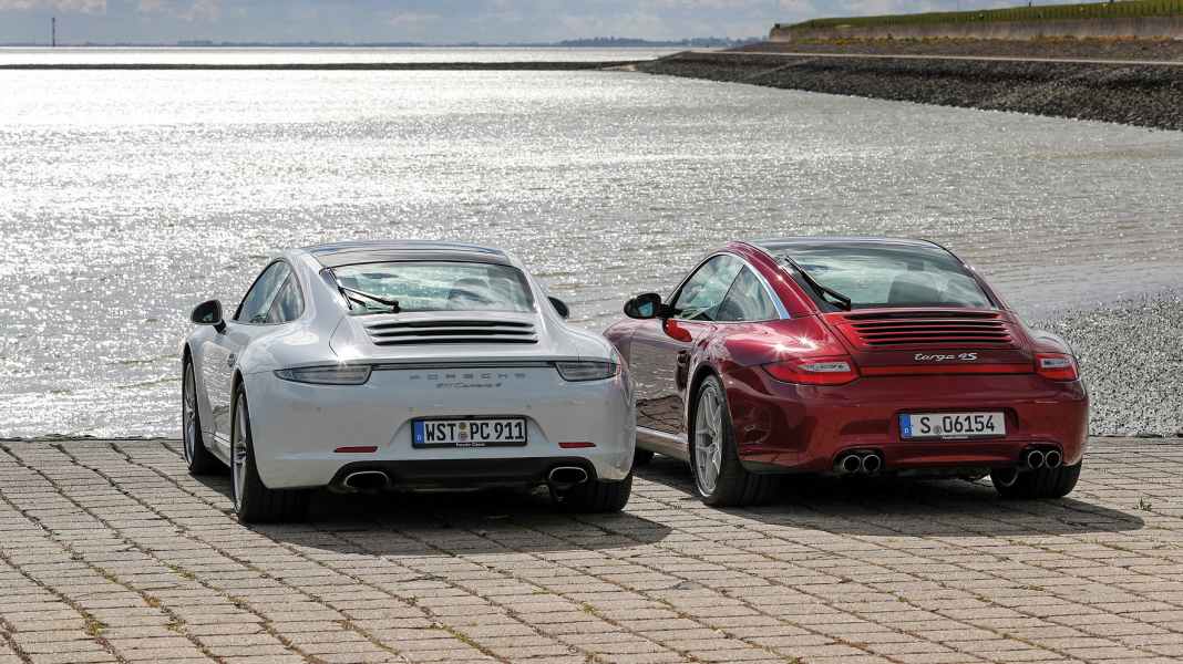 Porsche-DNA: Porsche Targa 4S (997) vs. Porsche Carrera 4 (991) – Skydriving