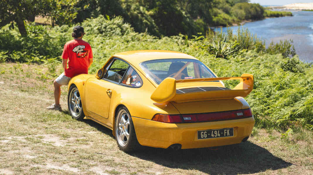 PORSCHE 993 RS CLUBSPORT - GELB SUCHT