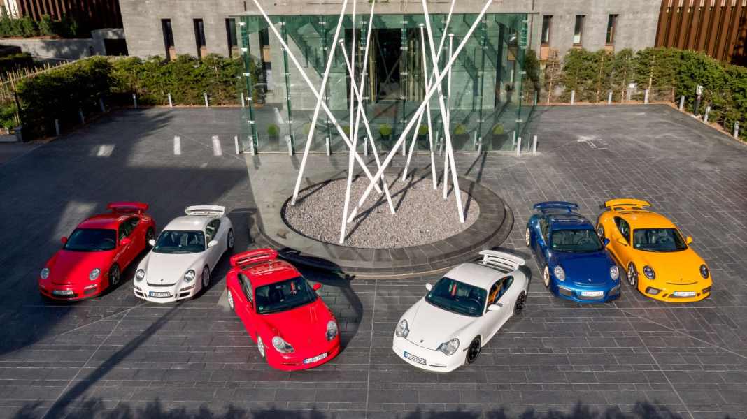20 Jahre Porsche 911 GT3: Sechs Generationen