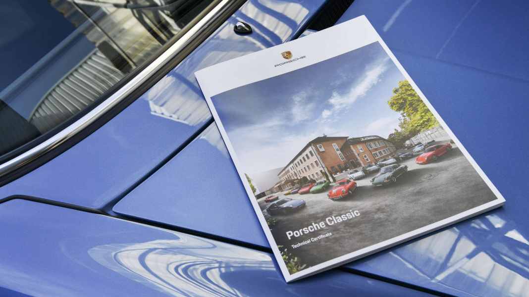 Das technische Zertifikat: Porsche Classic dokumentiert