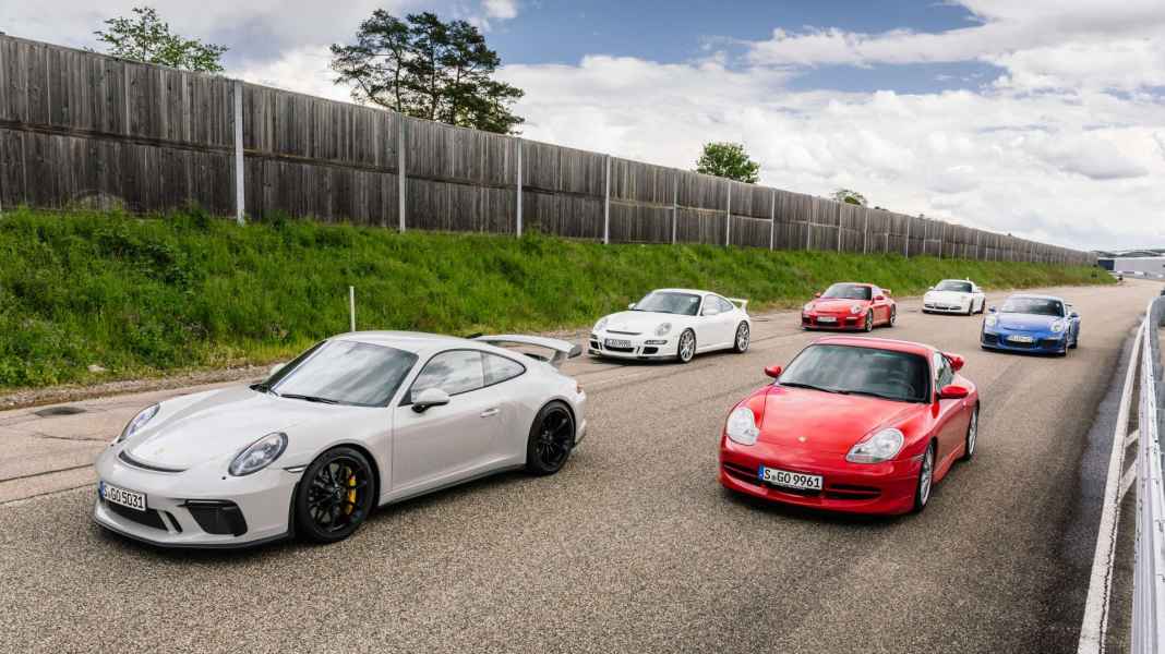 GT3-Vergleich Teil 1: 996, 997 und 991: Sechs Generationen im Vergleich