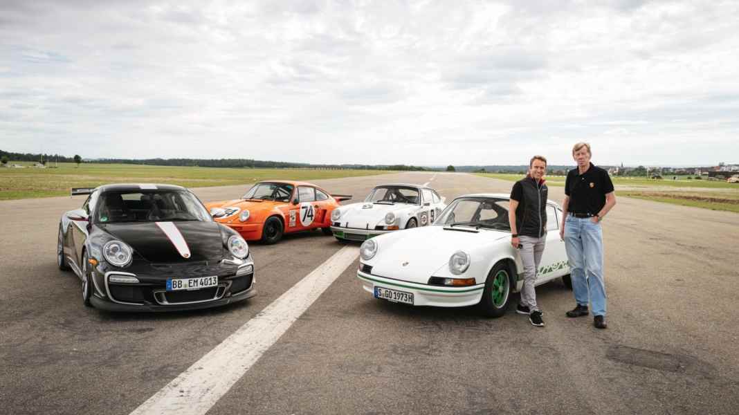RS-Zeitreise mit Walter Röhrl und Timo Bernhard: 50 Jahre 911 Carrera RS 2.7