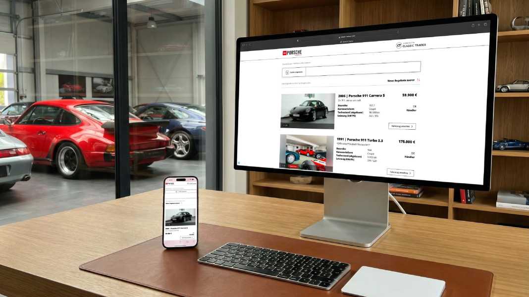 Porsche Fahrer Marktplatz: Kooperation mit Classic Trader ist gestartet!