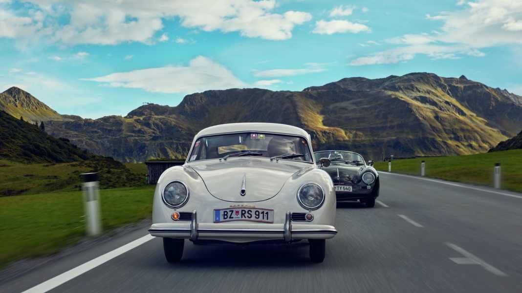 BELL & STUCK IM PORSCHE 356 - Legenden treffen Legenden