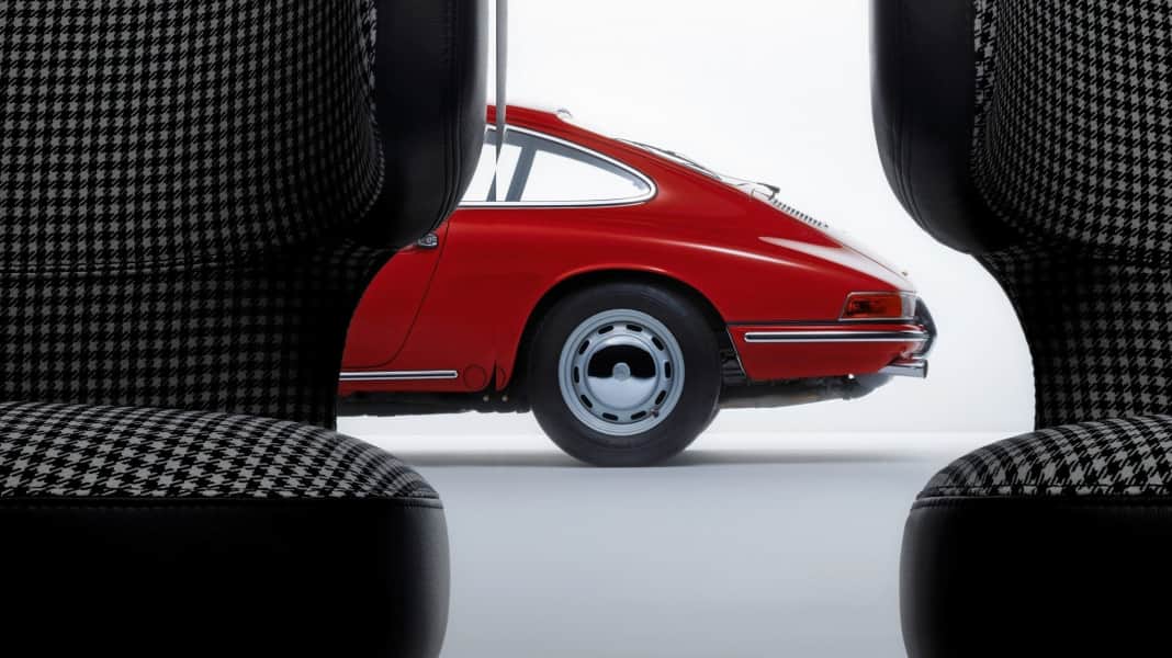 Porsches Designklassiker Pepita-Muster – Muster gültig