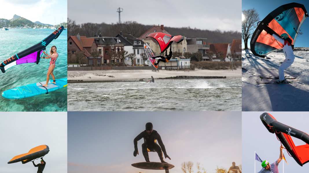 Skaten, SUP & Ski - 6 neue Freizeitaktivitäten mit dem Wing!