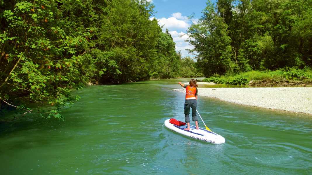 Die 10 schönsten Flüsse für Stand-Up-Paddler: Untere Reuss
