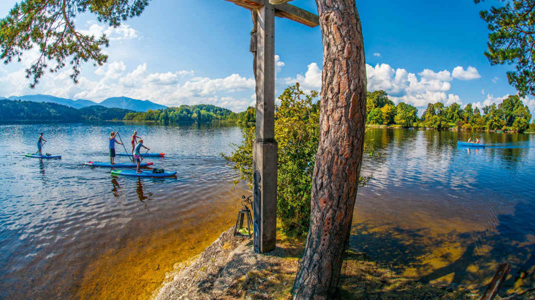 Deutschland: SUP Tour auf dem Staffelsee