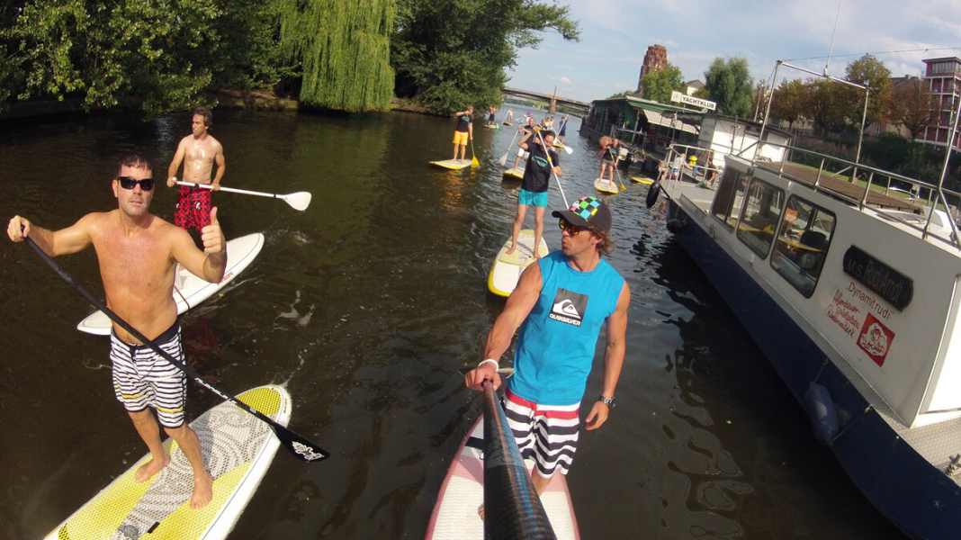 SUP: trend sport on the Main