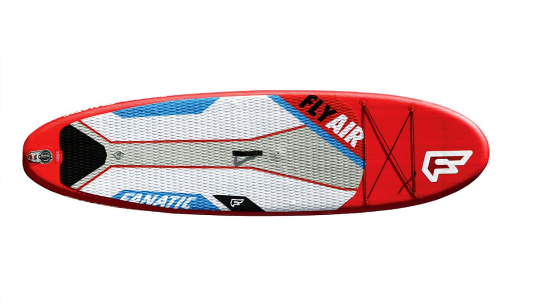 Test iSUP Allroundboards 10'6": Fanatic Fly Air Premium 10’8’’ 2014