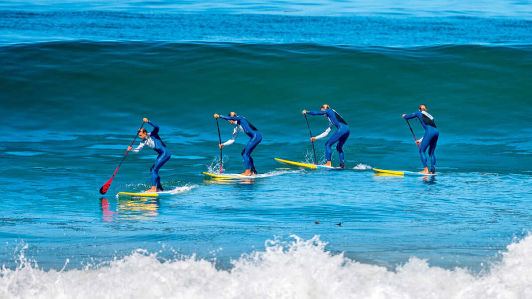 Teil 7: SUP-Fahrtechnik Wave: Welle abreiten