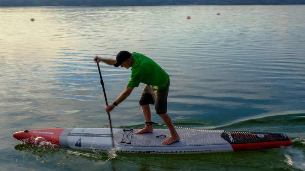 Test: Inflatable Race SUP Boards