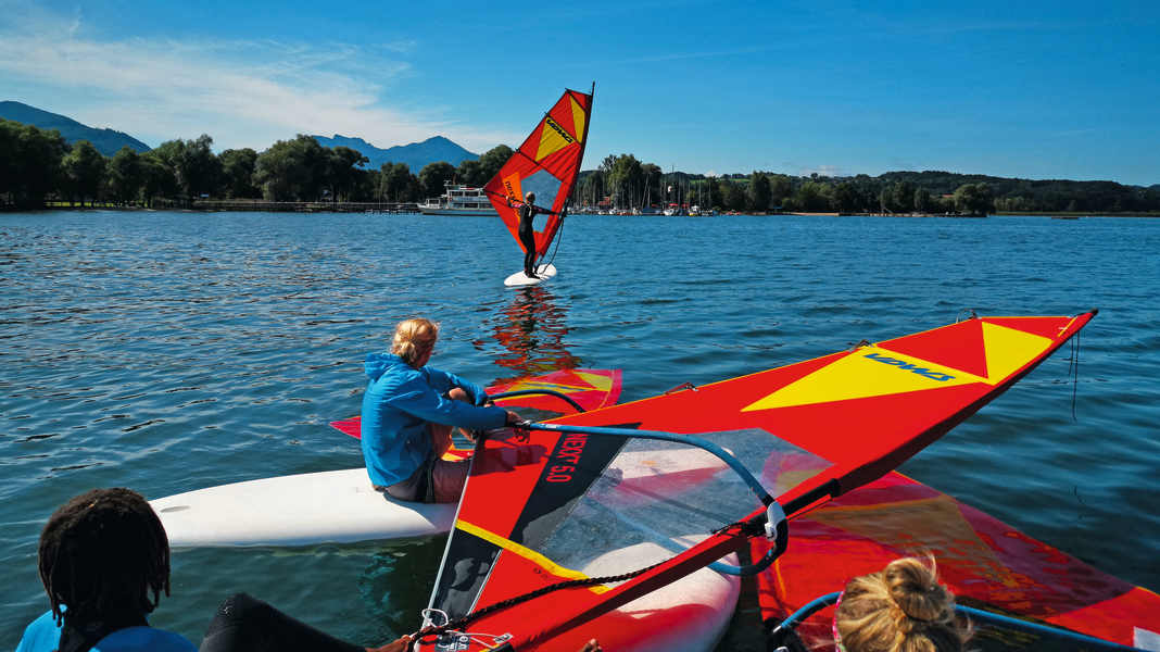 VÖWS: Windsurfing instructor training at Lake Neusiedl