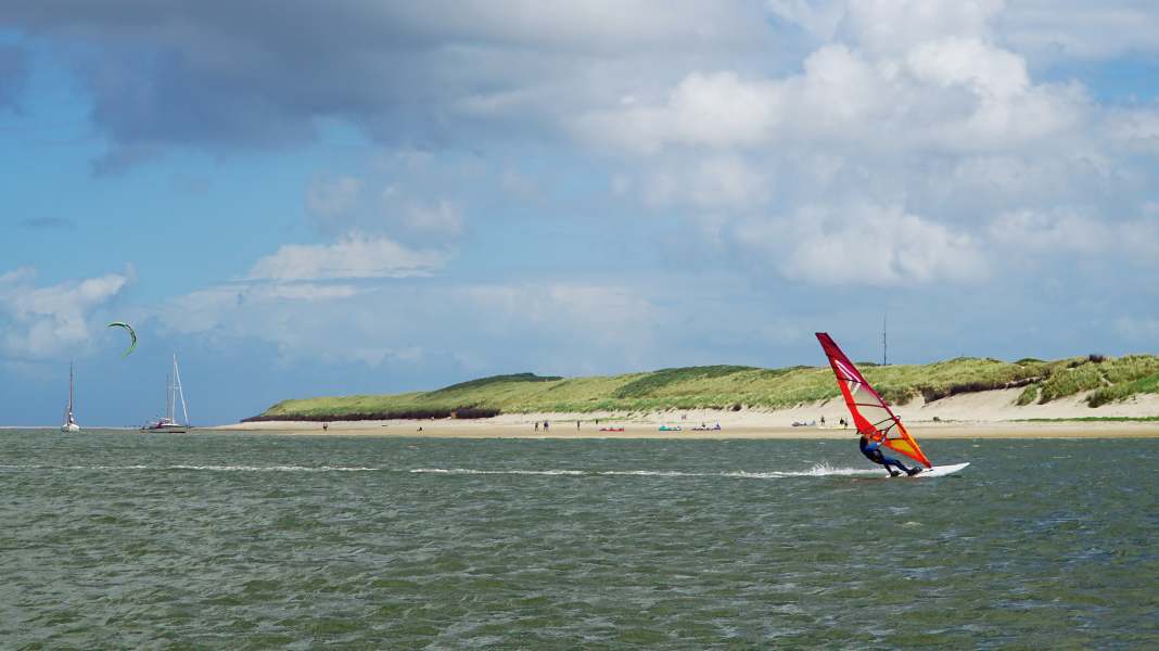 Chillout-Eiland - die besten Windsurf-Spots auf Spiekeroog