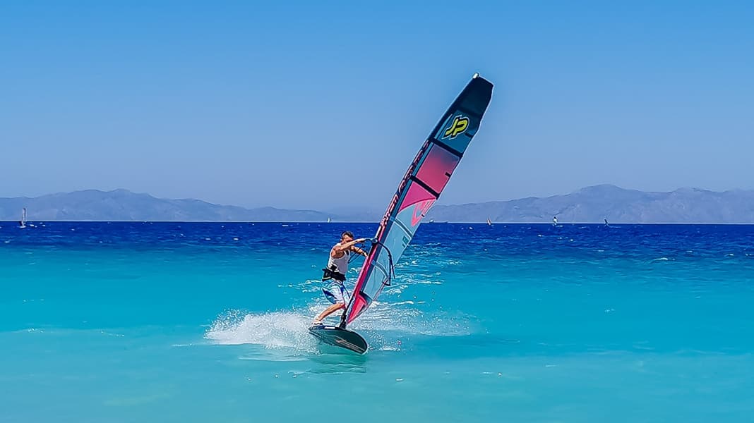 Learn to power jibe - but now the right way!