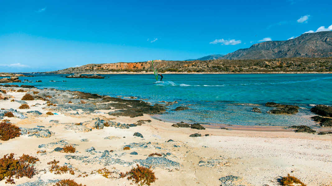 Greece: Windsurfing on Crete in winter