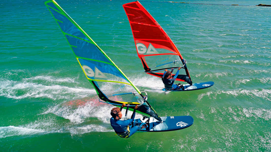 Test 2018 – No-Cam-Freeridesegel: GA Sails Hybrid 6,0