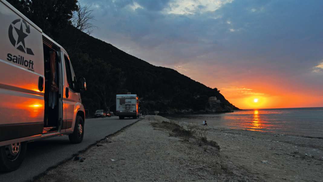 Wild camping: Greece relaxes rules for motorhome camping again