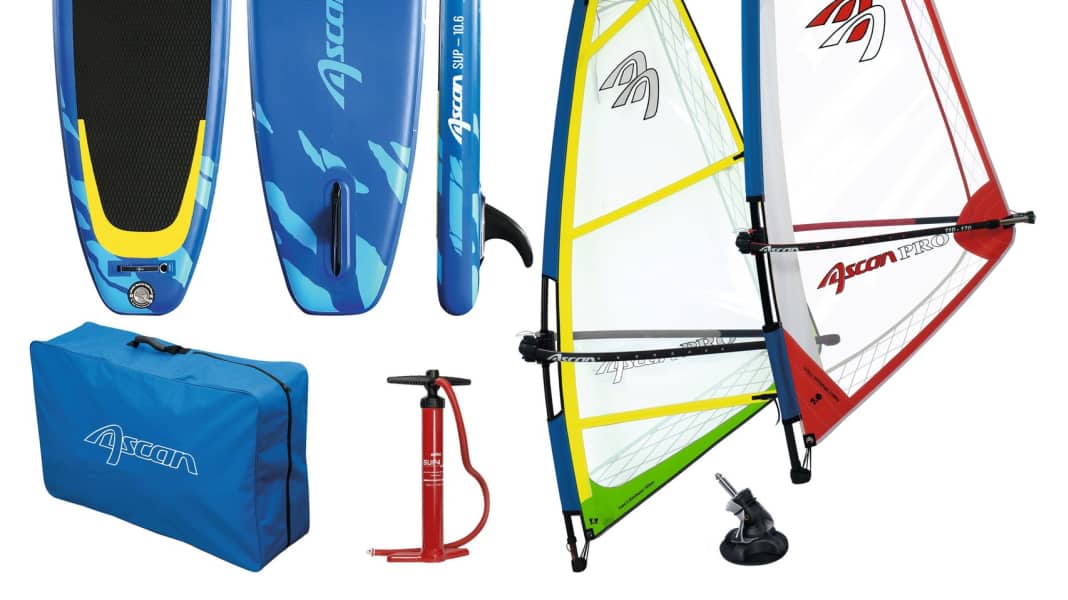 Ascender tip: complete set from Ascan