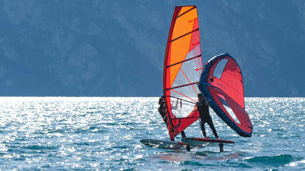 Windfoil, Wing, SUP: Crossoverboard RRD Wassup Foil in test