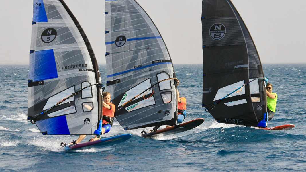 German Windsurf Cup: Matthias Regber and Vincent Langer on the comeback of the North One Hour