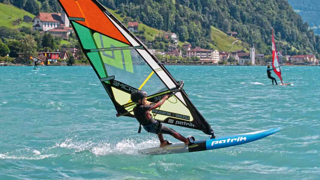 Patrik Micro Ride 115: Kinderboard für Gleitsurfen und erste Manöver