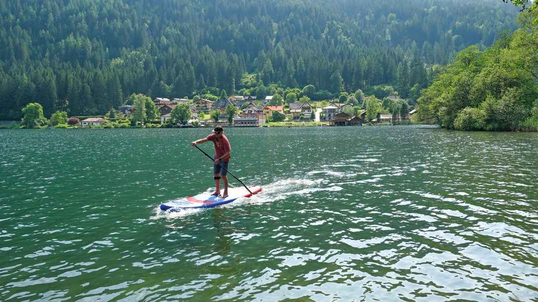Tour tip: With SUP and bike on Lake Millstatt