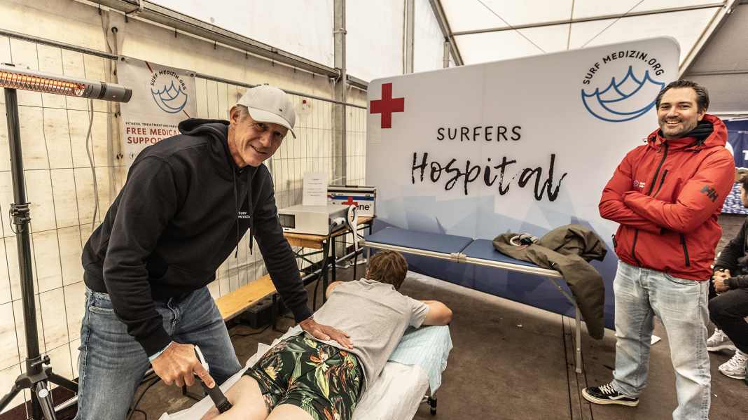 Kostenlose medizinische Beratung: Surfmedizin e.V. berät und betreut die PWA-Profis