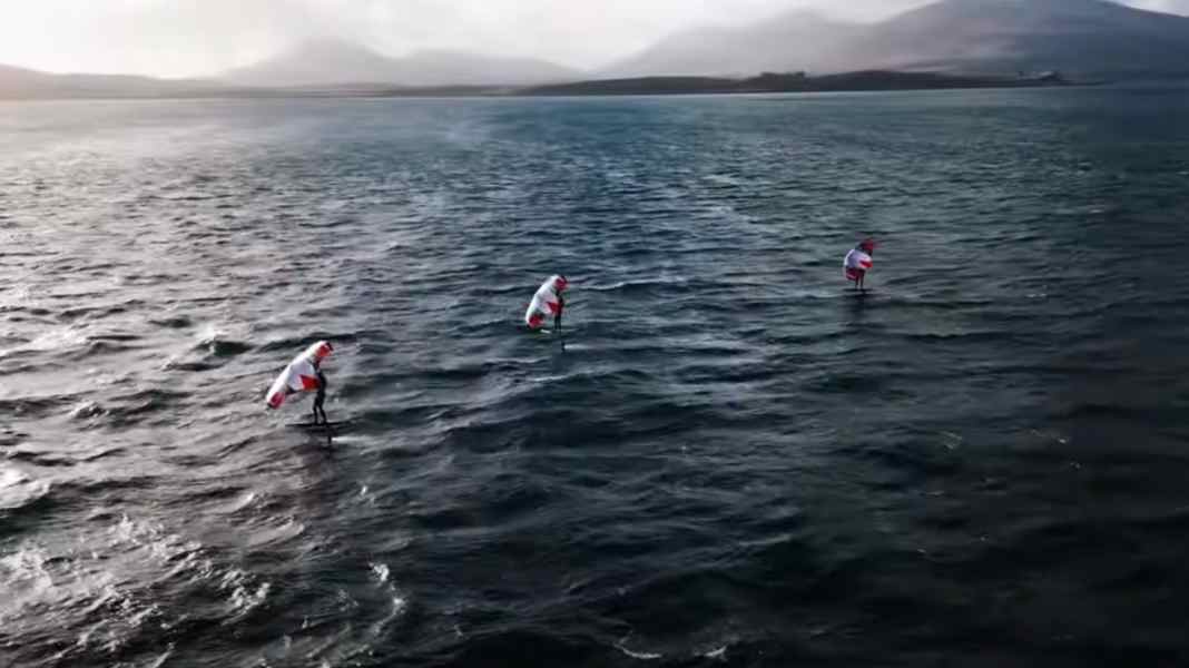 Wingsurf adventure: A Scottish Downwinder