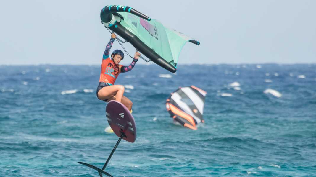 Wingfoil World Cup Lanzarote - Paula Novotna wins in freestyle