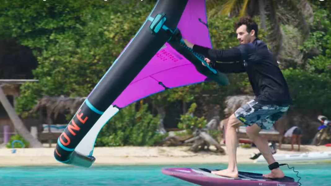 Pumping when wingfoiling - how to pump your foil and wing!