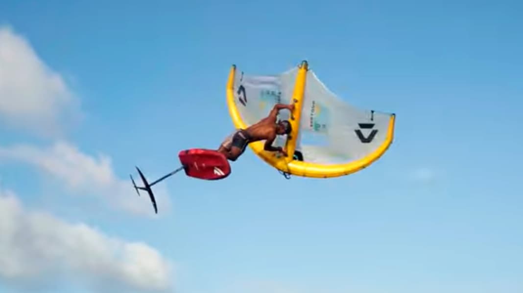 Wesley Brito - Wingfoil newcomer from Cape Verde