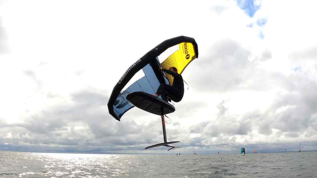 The Cabrinha Mantis Wing in test