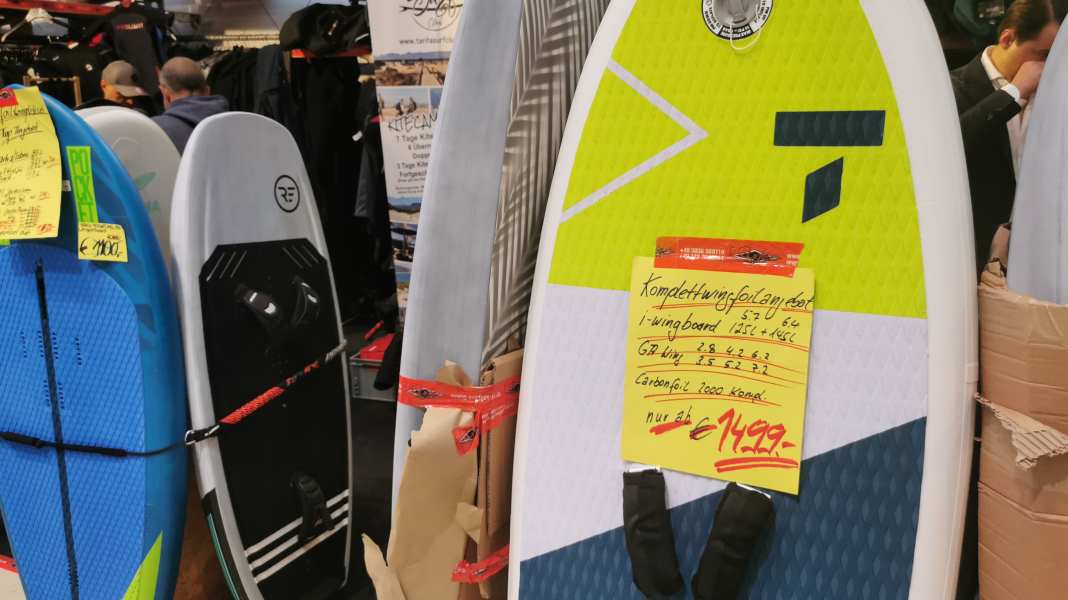 boot 2023: The trade fair bargains for wingsurfers
