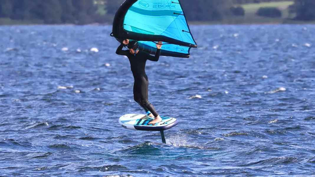 Sroka Wingfoil-Set im Test: Board + Wing + Foil = 2050 Euro