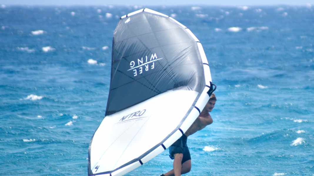 FreeWing Nitro Wing - new lightweight for manoeuvres & waves?