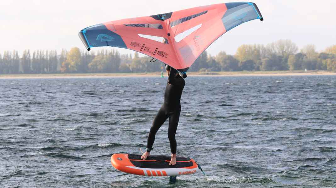 Slingshot I-Fly - das aufblasbare Wingboard im Test